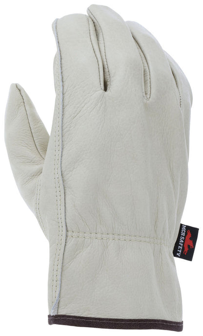 Grain Cowhide Driver Gloves, Select B Grade, Keystone Thumb