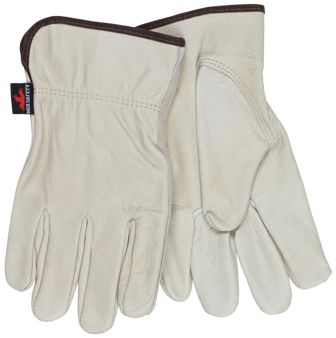 Grain Cowhide Driver Gloves, Select B Grade, Keystone Thumb