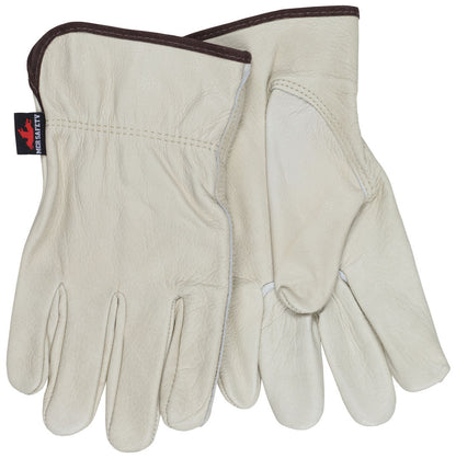 Grain Cowhide Driver Gloves, Select B Grade, Keystone Thumb