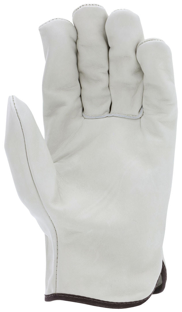 Grain Cowhide Driver Gloves, Select B Grade, Wing Thumb, Unlined