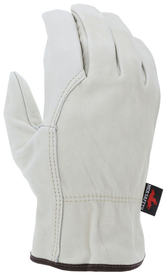 Grain Cowhide Driver Gloves, Select B Grade, Wing Thumb, Unlined