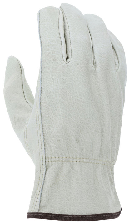 Grain Cowhide Driver Gloves, CV-C+ Grade, Keystone Thumb