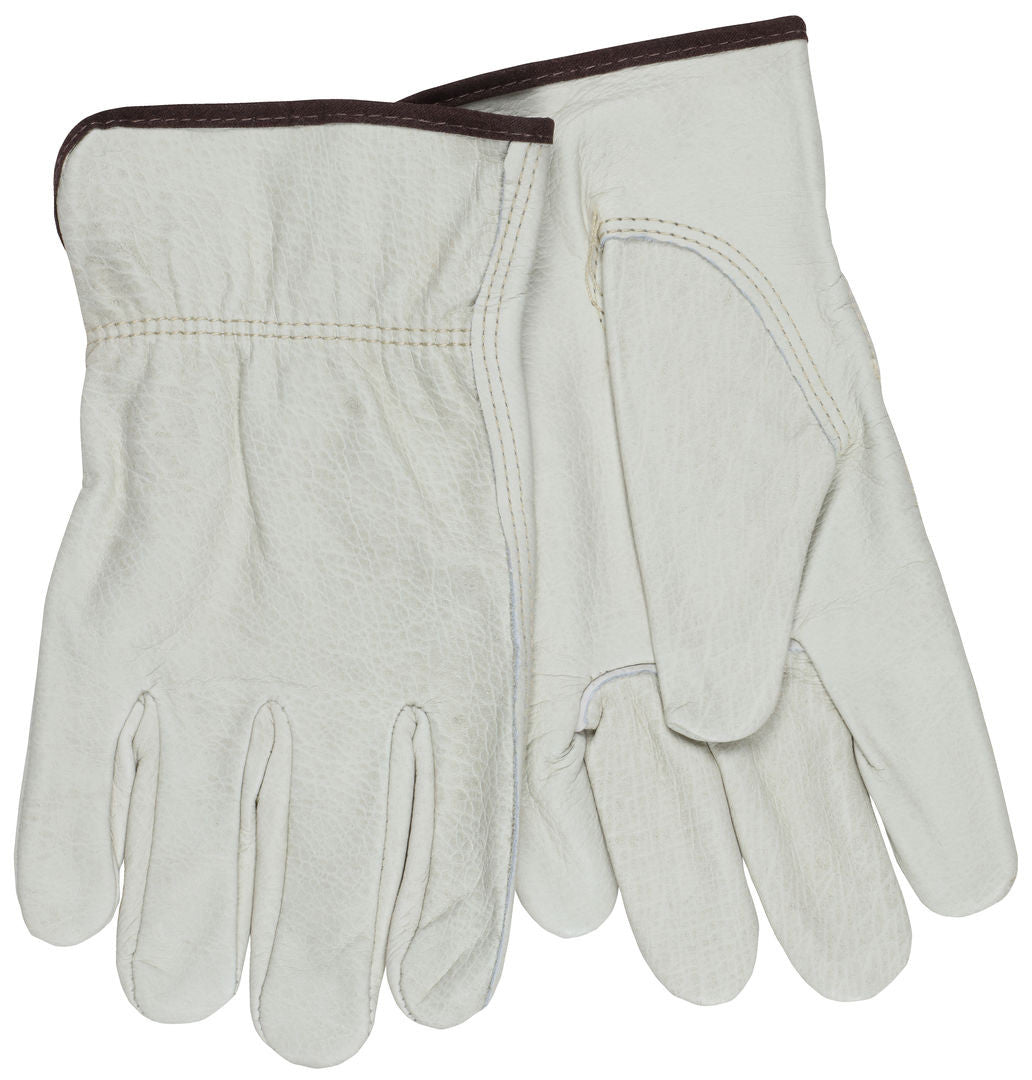 Grain Cowhide Driver Gloves, CV-C+ Grade, Keystone Thumb