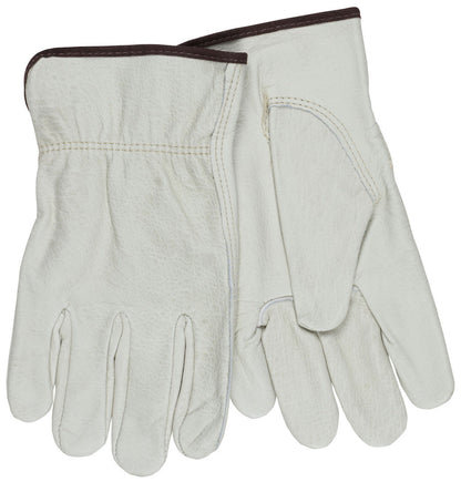 Grain Cowhide Driver Gloves, CV-C+ Grade, Keystone Thumb