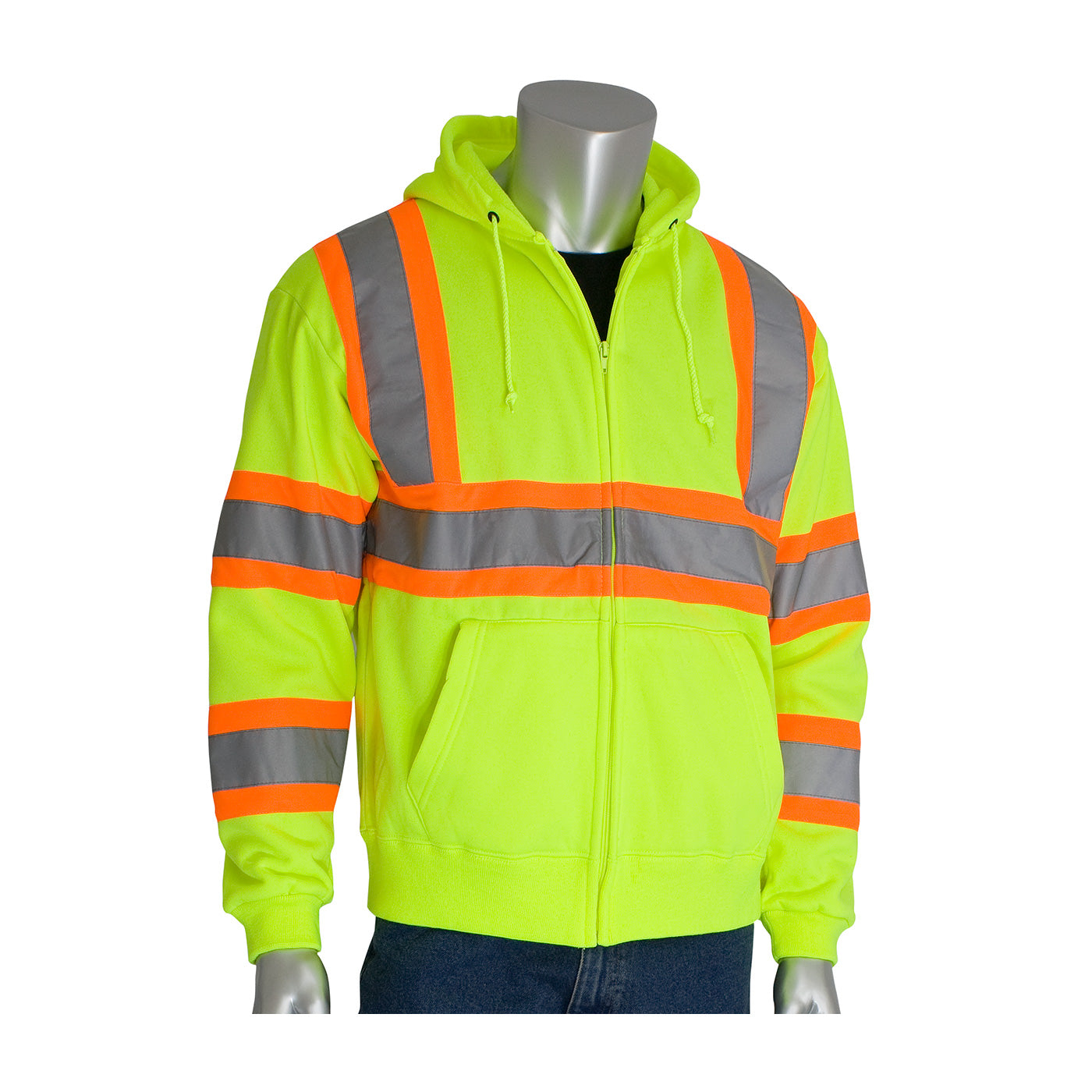 PIP 323-HSSP ANSI Type R Class 3 Two-Tone Hoodie