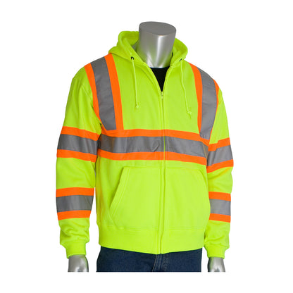 PIP 323-HSSP ANSI Type R Class 3 Two-Tone Hoodie