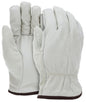 Grain Cowhide Driver Gloves, Fleece Insulated, CV-C+ Grade