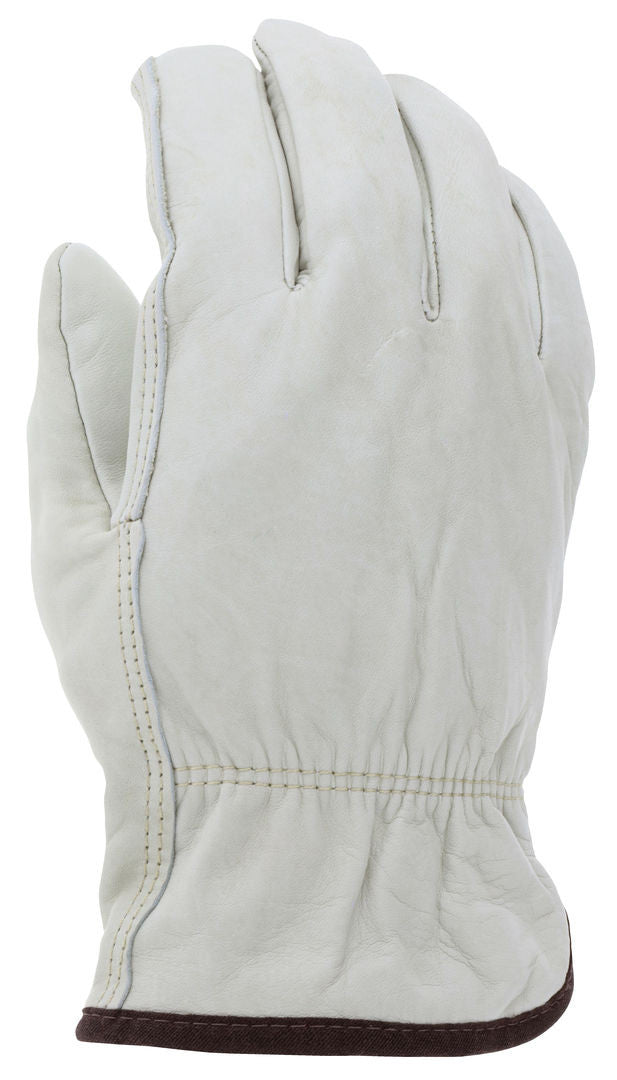 Grain Cowhide Driver Gloves, Fleece Insulated, CV-C+ Grade