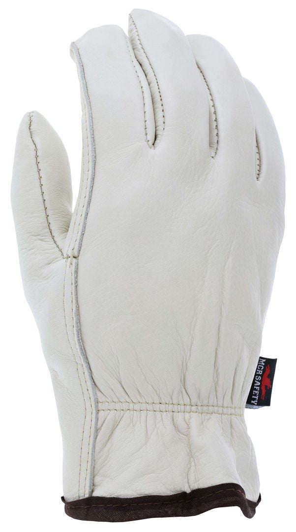 Grain Cowhide Driver Gloves, Foam Insulated, Straight Thumb