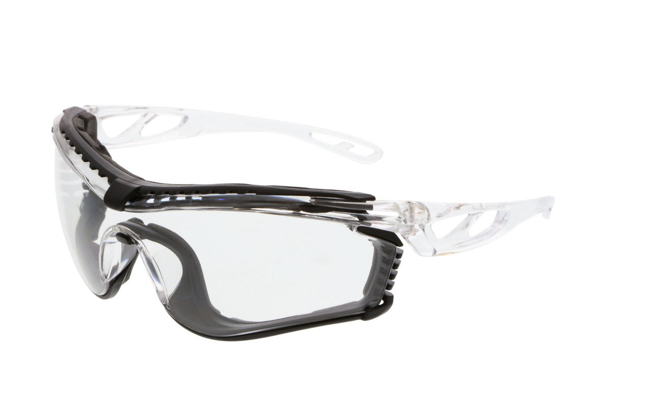 MCR Safety CL5 - Checklite® CL5 Series Safety Glasses - Foam Lining - Earplug Retaining Technology - Temples Hold Earplug Cord in Place - Lightweight — Sold by Pair — manufacturer image 5