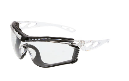 MCR Safety CL5 - Checklite® CL5 Series Safety Glasses - Foam Lining - Earplug Retaining Technology - Temples Hold Earplug Cord in Place - Lightweight — Sold by Each — manufacturer image 7