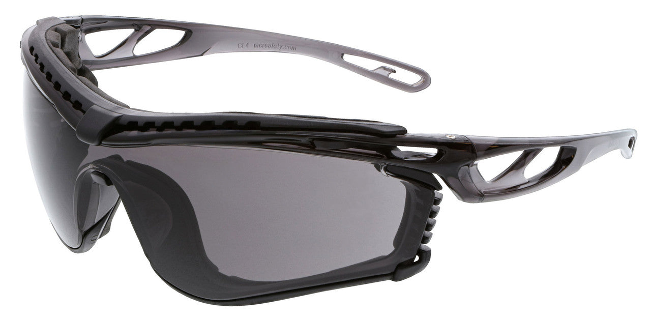 MCR Safety CL5 - Checklite® CL5 Series Safety Glasses - Foam Lining - Earplug Retaining Technology - Temples Hold Earplug Cord in Place - Lightweight — Sold by Each — manufacturer image 10