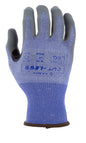 Cut-Less Korplex Glove with Foam Nitrile Palm, 18g, ANSI A4