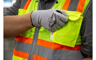 Cut-Less Korplex Glove with Polyurethane Palm, 13g, ANSI A7