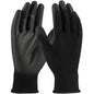 Seamless Knit Polyester Glove with Polyurethane Coated Flat Grip on Palm & Fingers