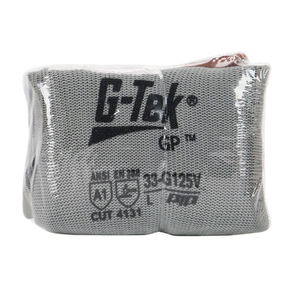 G-Tek® Seamless Knit Nylon Blend Glove with Polyurethane Coated Flat Grip on Palm & Fingers - Touchscreen & Vend-Ready