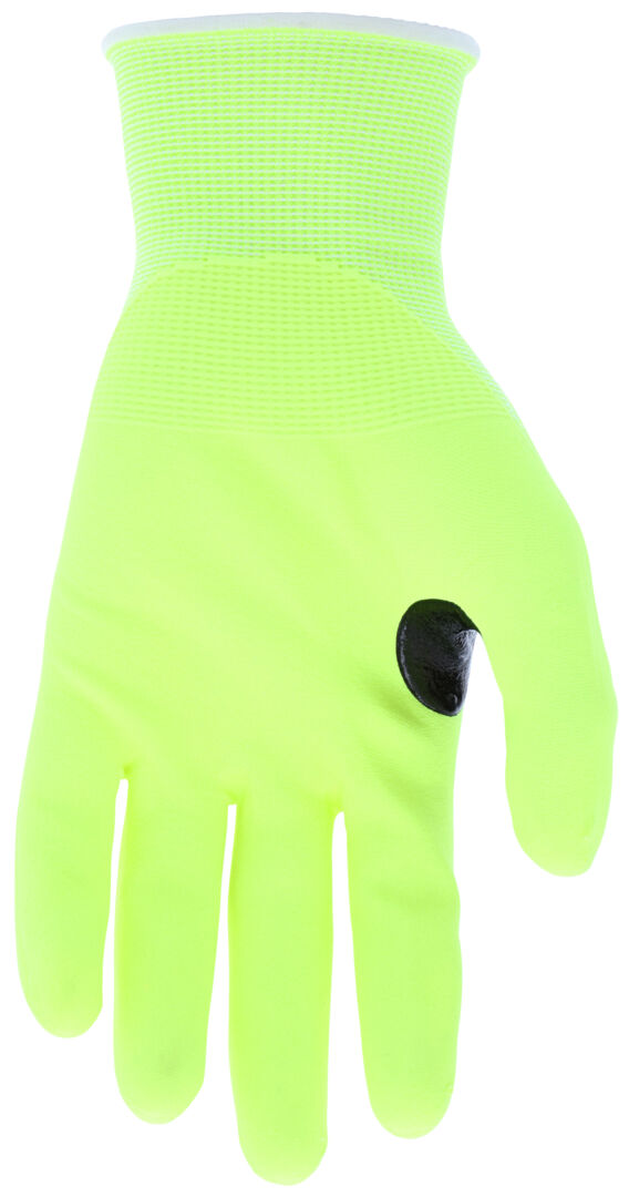 92728HV - MCR Safety CutPro® - 18 Gauge HyperMax® HPPE Shell - Hi Vis Cut Resistant Work Gloves - Nitrile Foam Coated Palm and Fingertips - Reinforced Thumb Crotch