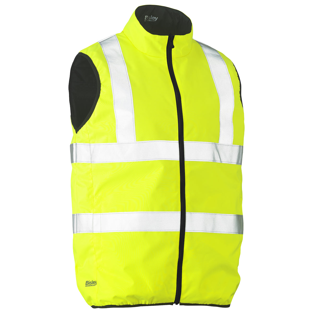 PIP Bisley 332M0330H ANSI Type R Class 2 Reversible Puffer Vest