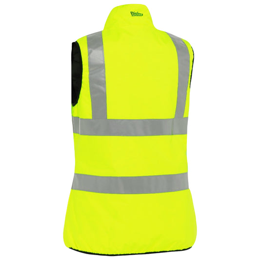 PIP Bisley 332W0330H ANSI Type R Class 2 Women's Contoured Reversible Puffer Vest