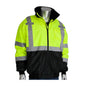 PIP® ANSI Type R Class 3 Value Black Bottom Bomber Jacket