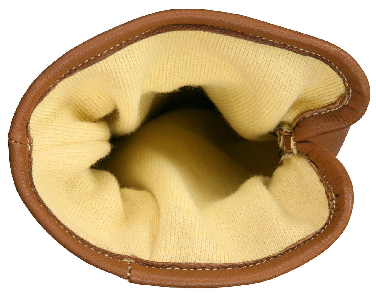 MU3634K - Mustang Utility Leather Drivers Work Gloves - Grain Goatskin - Double Palm - Lined and Sewn with DuPont ™ Kevlar® Aramid - Impact Level 1 Back-of-Hand Protection - This FR Glove has an Arc rating of 61.4 cal/cm²