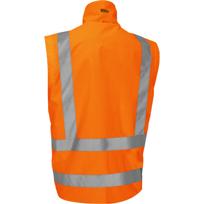 PIP Bisley 333M6375H ANSI Type R Class 3 Ripstop 5-in-1 Jacket with Class 2 Zip-Out Inner Jacket