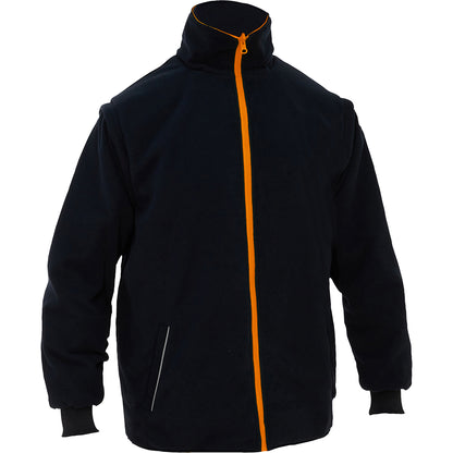 PIP Bisley 333M6375H ANSI Type R Class 3 Ripstop 5-in-1 Jacket with Class 2 Zip-Out Inner Jacket