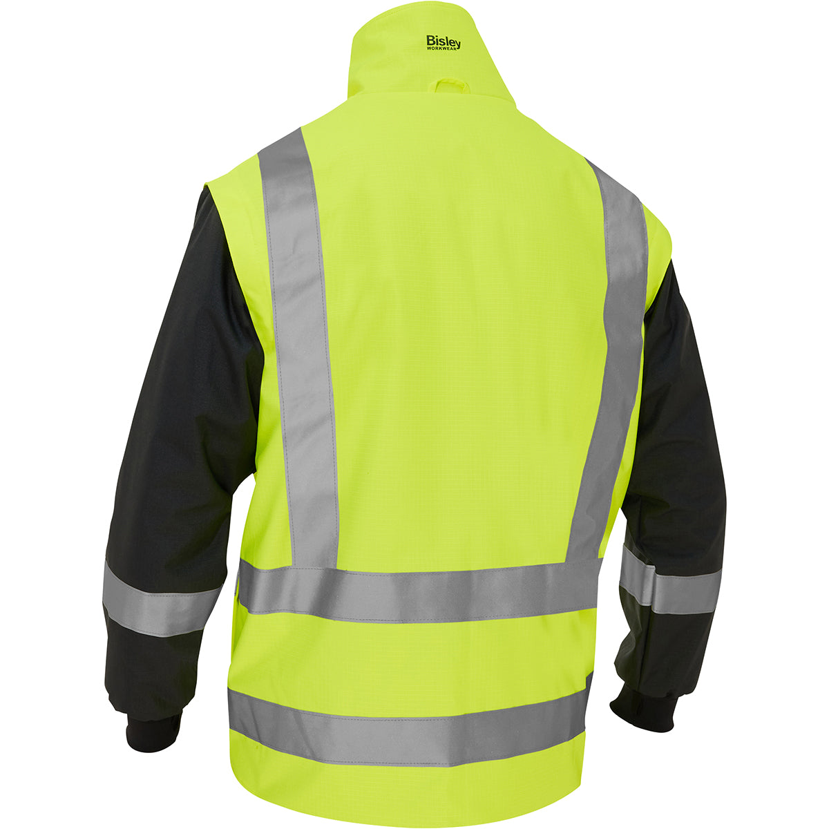 PIP Bisley 333M6375H ANSI Type R Class 3 Ripstop 5-in-1 Jacket with Class 2 Zip-Out Inner Jacket