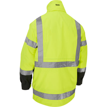 PIP Bisley 333M6375H ANSI Type R Class 3 Ripstop 5-in-1 Jacket with Class 2 Zip-Out Inner Jacket