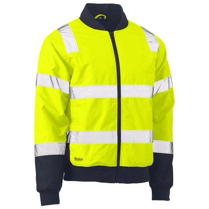 PIP Bisley 333M6730T ANSI Type R Class 3 Bomber Jacket with Built-In Padded Lining
