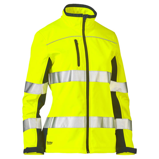 PIP Bisley 333W6059T ANSI Type R Class 2 Women's Contoured Softshell Jacket