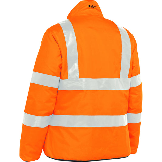 PIP Bisley 333W6350H ANSI Type R Class 3 Women's Contoured Reversible Puffer Jacket