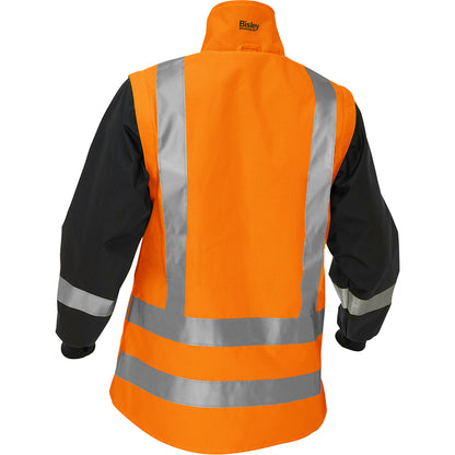 PIP Bisley 333W6375H ANSI Type R Class 3 Women's 5-in-1 Jacket with Class 2 Zip-Out Inner Jacket