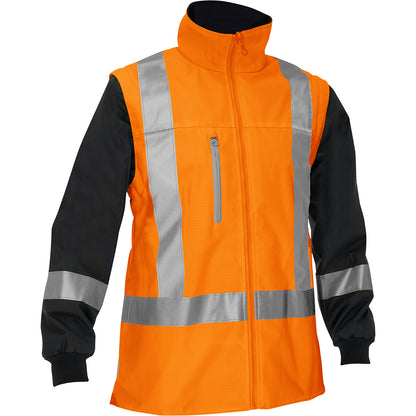 PIP Bisley 333W6375H ANSI Type R Class 3 Women's 5-in-1 Jacket with Class 2 Zip-Out Inner Jacket