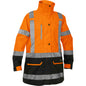 PIP Bisley 333W6375H ANSI Type R Class 3 Women's 5-in-1 Jacket with Class 2 Zip-Out Inner Jacket
