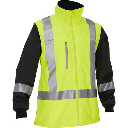 PIP Bisley 333W6375H ANSI Type R Class 3 Women's 5-in-1 Jacket with Class 2 Zip-Out Inner Jacket