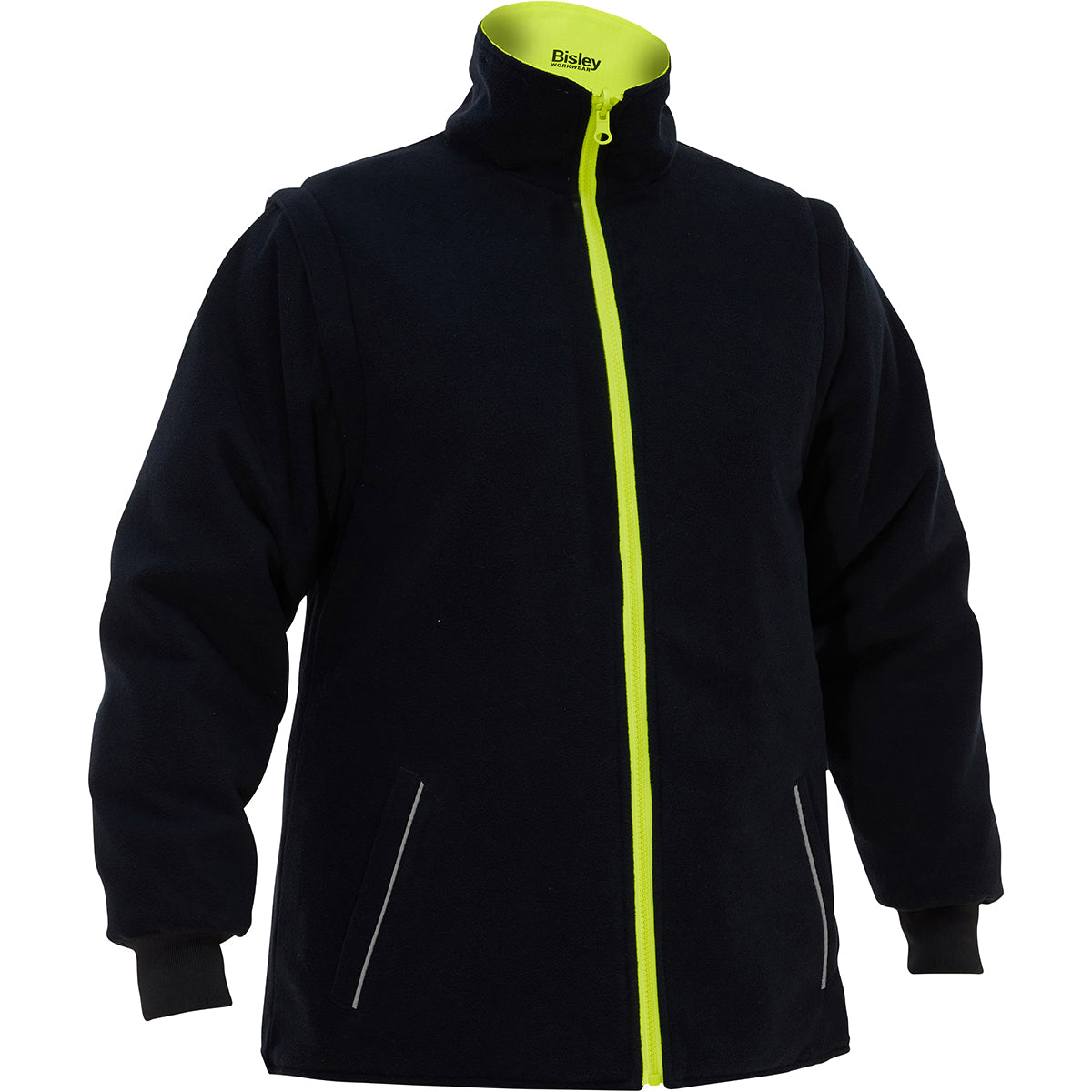 PIP Bisley 333W6375H ANSI Type R Class 3 Women's 5-in-1 Jacket with Class 2 Zip-Out Inner Jacket
