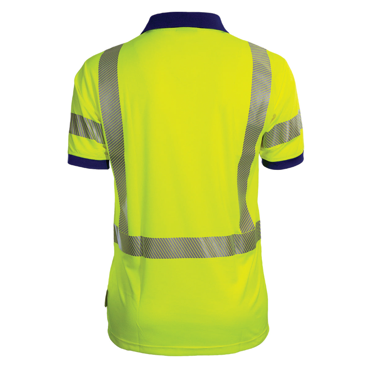 PIP Reflective Apparel 334CT ANSI Type R Class 3 Short Sleeve Polo Shirt with Segmented Tape