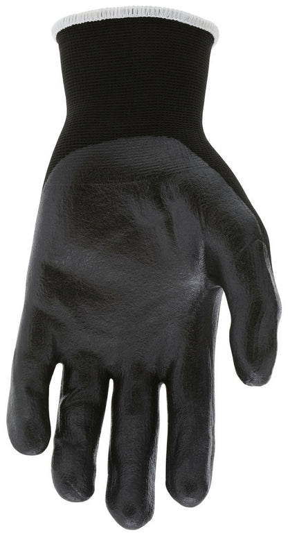 N9674 - Ninja® X Work Gloves - 15 Gauge Nylon / Lycra® Blended Shell - Bi-Polymer Coated Palm and Fingertips - Bi-Polymer Coating Achieves High Levels of Abrasion Resistance