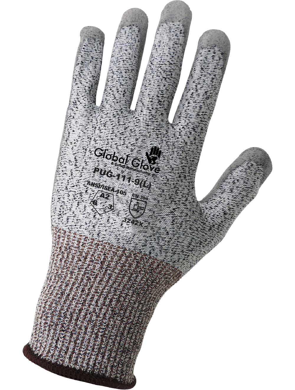 PUG™ - PUG-111-VP - General Purpose Gloves - cut level A2 - gray