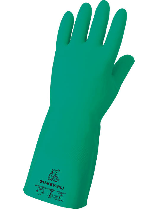 FrogWear® 515KEV Chemical Handling Gloves - cut level A2 - tan