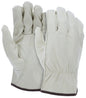 Grain Pigskin Driver Gloves, Select B Grade, Keystone Thumb, Unlined