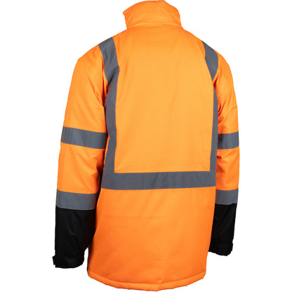 PIP® ANSI Type R Class 3 Value Coat with Quilted Insulation and Black Bottom