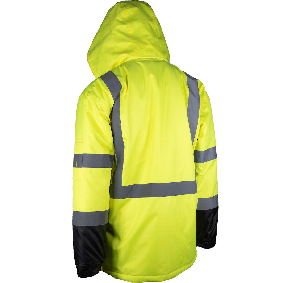 PIP 343-1758W ANSI Type R Class 3 Women's Value Coat with Quilted Insulation and Black Bottom