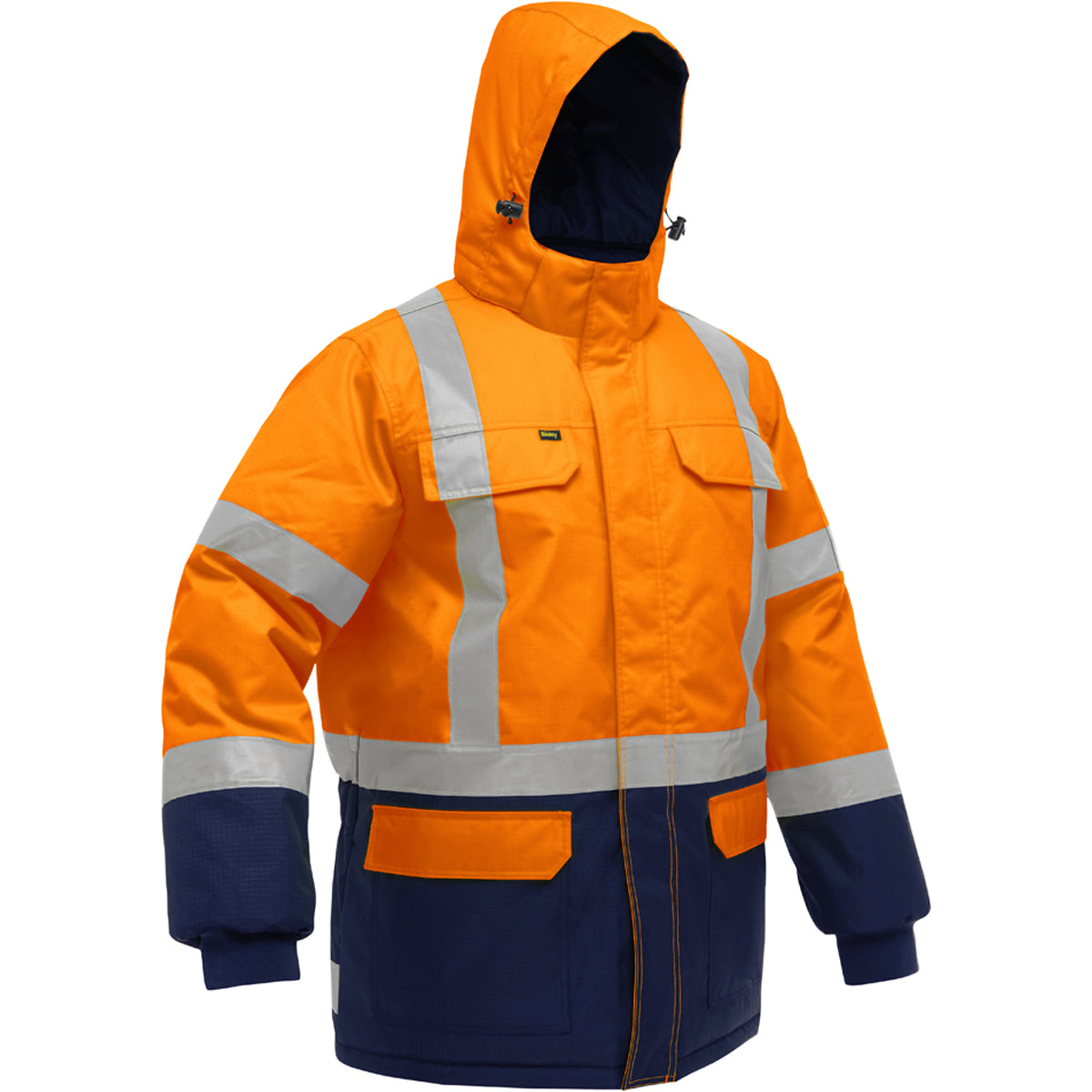 PIP Bisley 343M6450X ANSI Type R Class 3 Jacket with Navy Bottom and X-Back