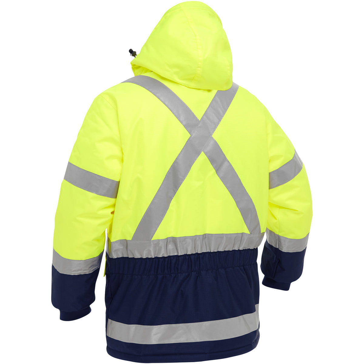 PIP Bisley 343M6450X ANSI Type R Class 3 Jacket with Navy Bottom and X-Back