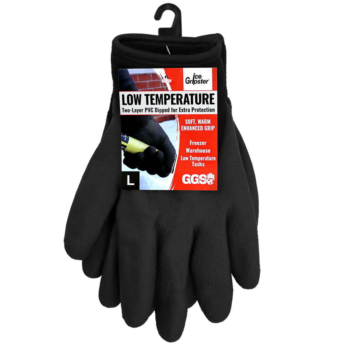 Global Glove Ice 348INT Insulated PVC Cut Resistant Gloves - ANSI A2 - view 13