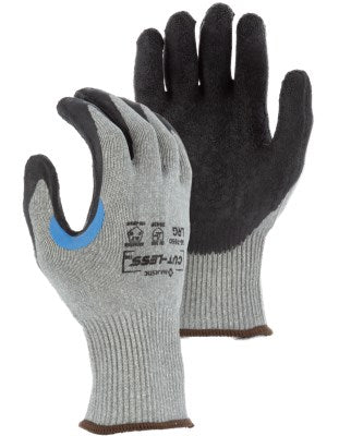 Cut-Less Korplex Glove with Crinkle Latex Palm, 13g, ANSI A7