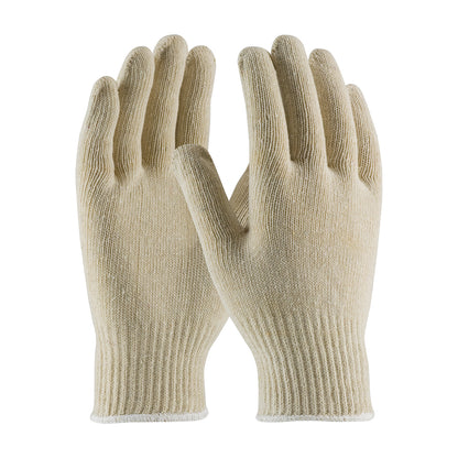 PIP 35-C2110 – Medium Weight Seamless Knit Cotton/Polyester Glove - 10 Gauge Natural