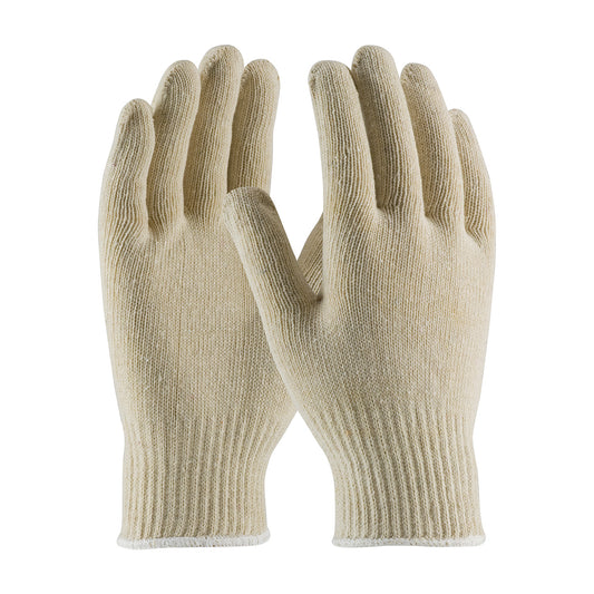 PIP 35-C2110 – Medium Weight Seamless Knit Cotton/Polyester Glove - 10 Gauge Natural